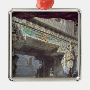 Set design for 'The Magic Flute' by Mozart Metal Tree Decoration