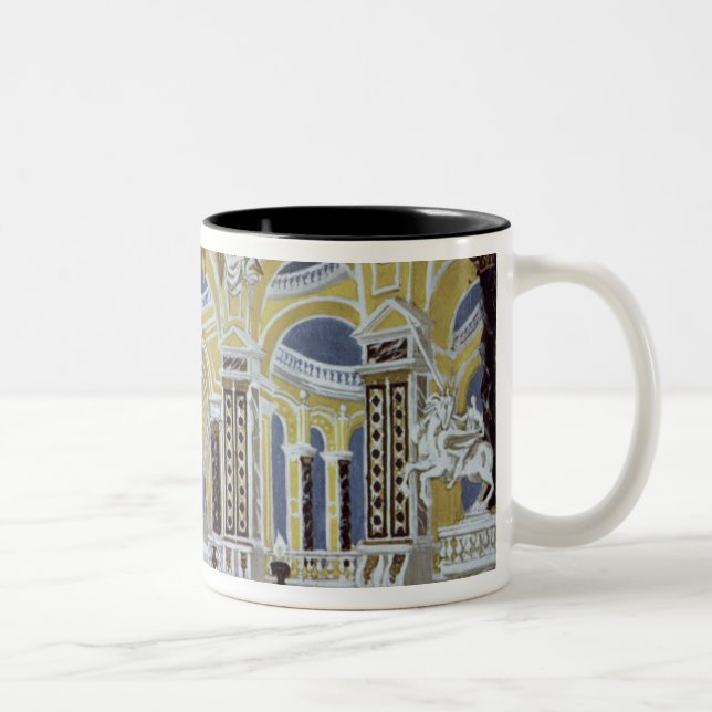 Set design for 'The Magic Flute' Two-Tone Coffee Mug (Right)