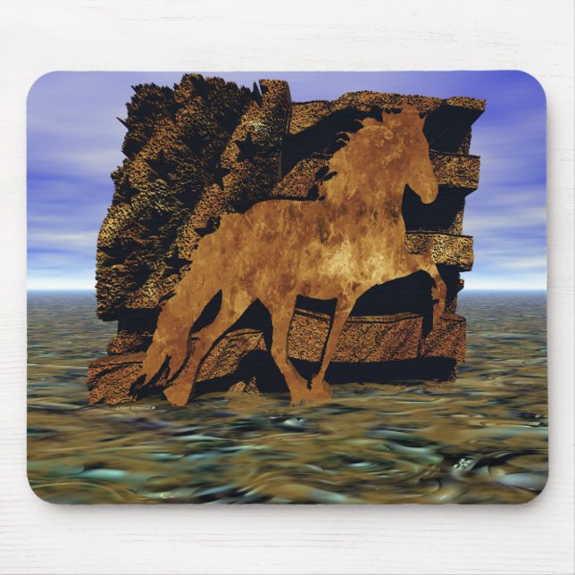 Set in Stone Mouse Mat (Front)