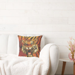 Set Me Free Tiger Cushion
