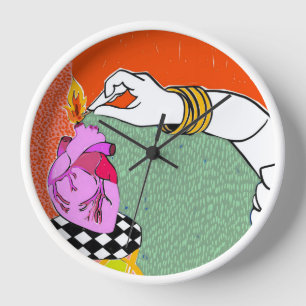 Set My Heart On Fire Clock