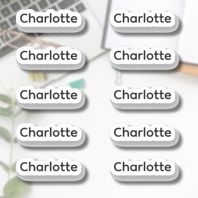 Set of 10 | Small Elegant Script Name (Creator Uploaded)