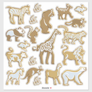 Set of 16 Gingerbread Cookies