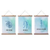 Set of 3 Usui Reiki Symbols-CKR, SHK & HSZSN