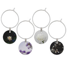 Set of 4 Unique Photo Floral