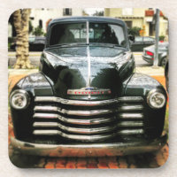 Set of 6 Vintage Chevy Truck Coasters