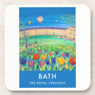 Set of 6:Vintage Style Coasters. City of Bath Coaster