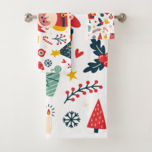 Set of bath towels Christmas 2024