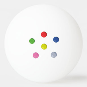 Set of coloured balls