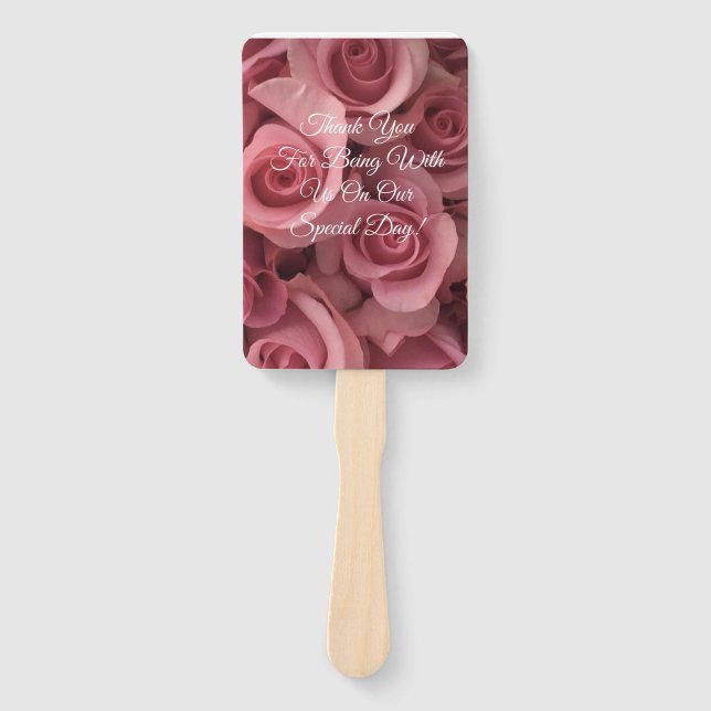 Set of Fans/ Wedding Fans/ Keepsake For Guest Hand Fan (Front)