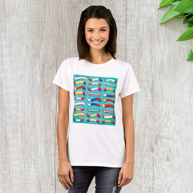 Set Of Flags Womens T-Shirt (Creator Uploaded)