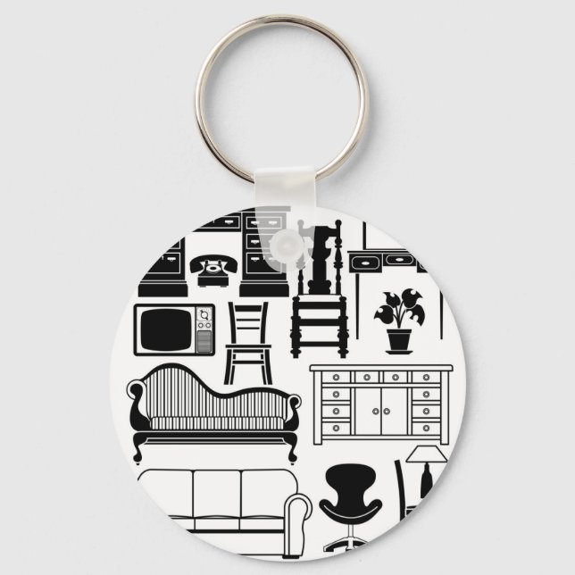 Set of furniture key ring (Front)