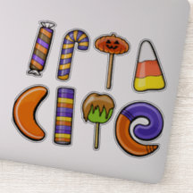 set of Halloween candy and treats | Halloween des
