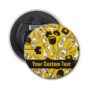 Set of Keys Background Bottle Opener