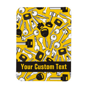 Set of Keys Background Magnet