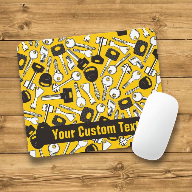 Set of Keys Background Mouse Mat (Creator Uploaded)