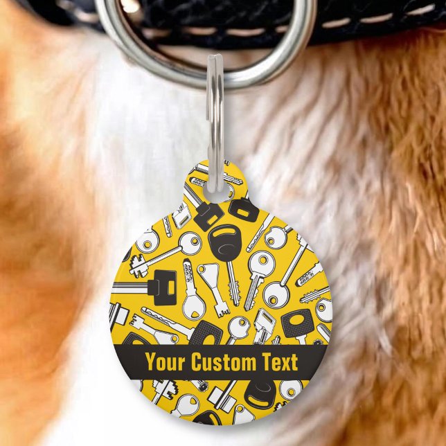 Set of Keys Background Pet Tag (Creator Uploaded)