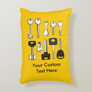 Set of Keys Decorative Cushion