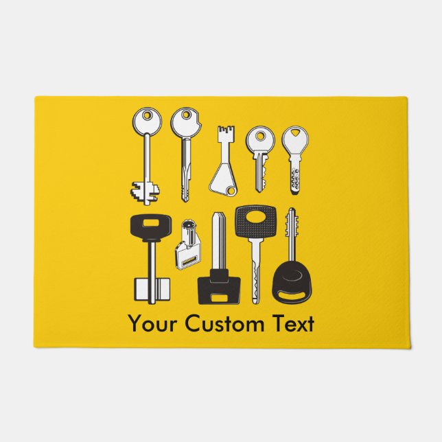 Set of Keys Doormat (Front)