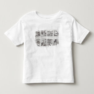 Set of Playing Cards depicting Satirical Toddler T-Shirt