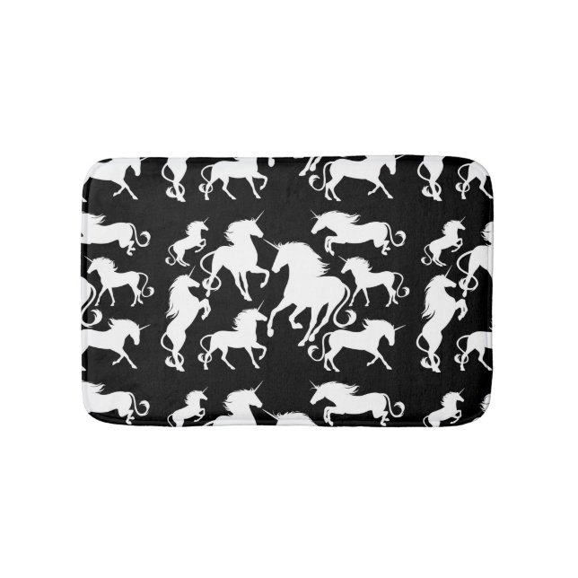 set of unicorns bath mat (Front)