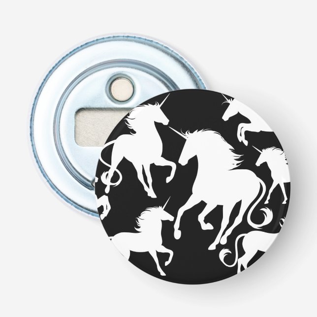 set of unicorns bottle opener (Front)