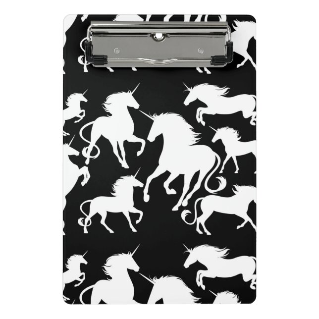 set of unicorns mini clipboard (Front)