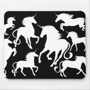 set of unicorns mouse mat