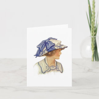 Set of Vintage Millinery Notecards [6B]