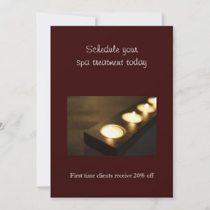Set of Votive Candles Invitation