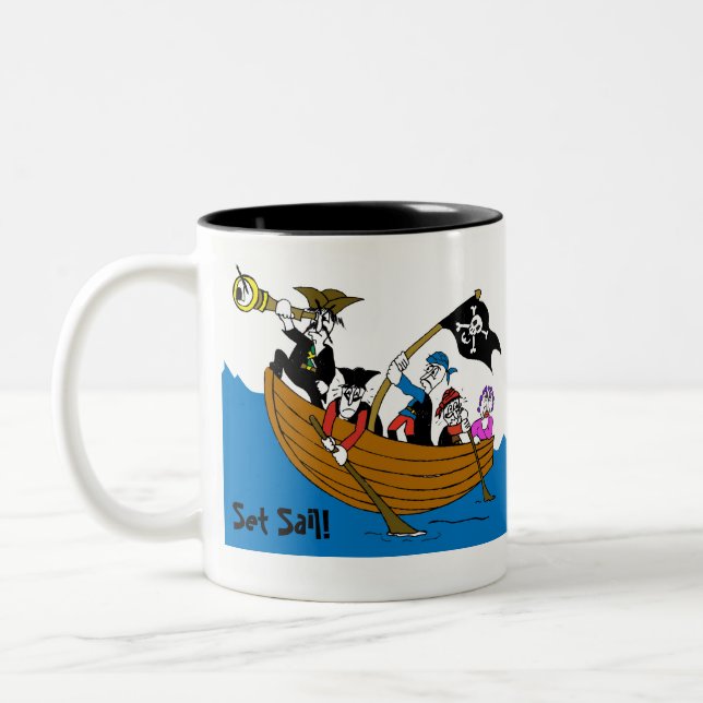 Set Sail! Coffee Mug (Left)