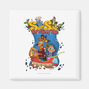 Set Sail for a Funny Tale Magnet