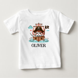 Set Sail for Adventure! Pirate Kid Baby T-Shirt