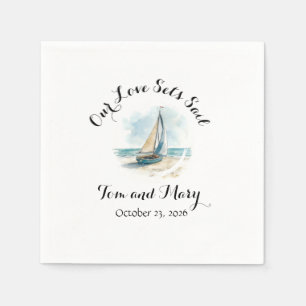 Set Sail Gift Napkin