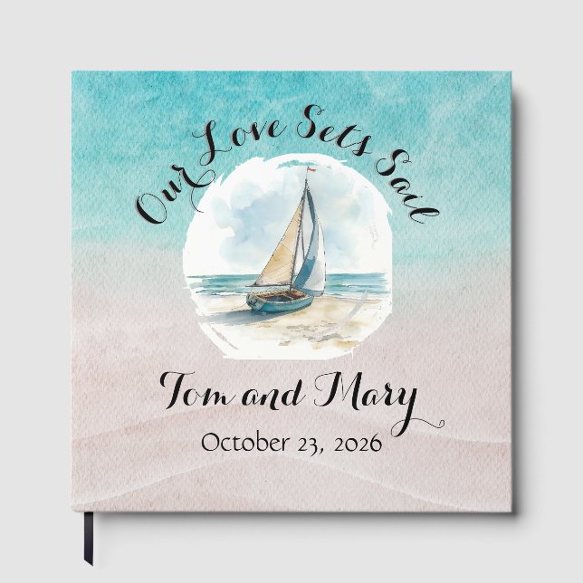 Set Sail Guest Book  (Front)