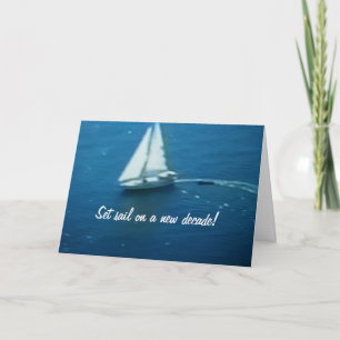 SET SAIL ON A NEW DECADE CARD