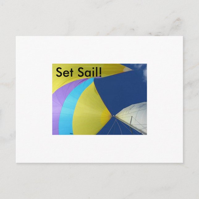 Set Sail! Postcard (Front)