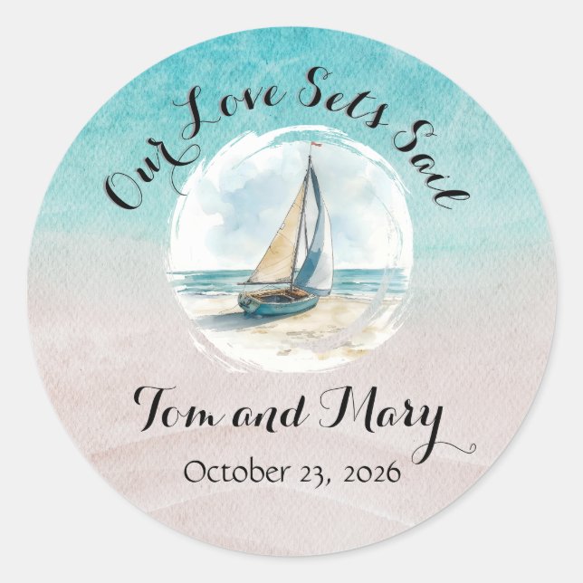 Set Sail Sticker (Front)