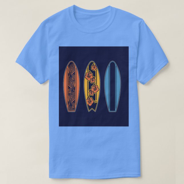 Set surfboard design surfing ride T-Shirt (Design Front)