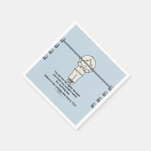 Set the Bar Higher Napkin (Corner)