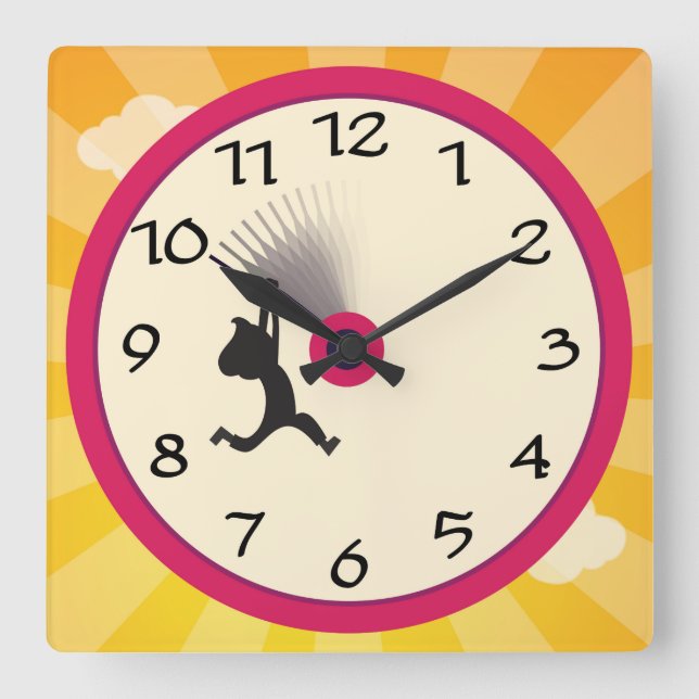 Set the clock back wall clock (Front)