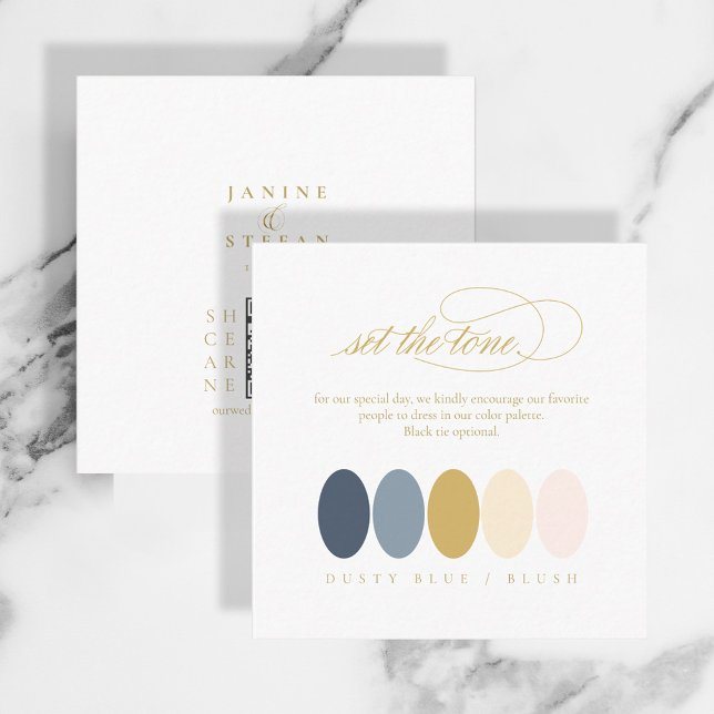 Set the Tone Dusty Blue Blush Colour Palette ID102 Enclosure Card (Creator Uploaded)