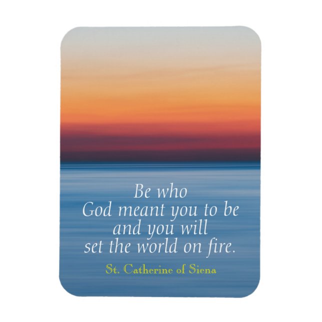 Set the World on Fire Magnet (Vertical)