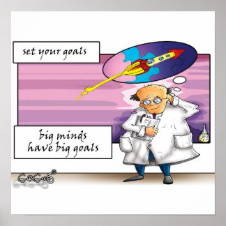 Set your goals poster