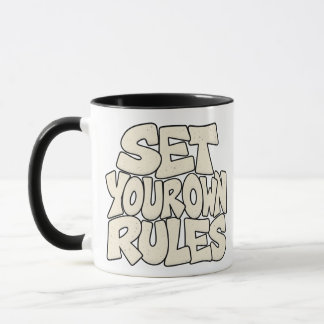 Set Your Own Rules — Independant Boss Mindset Mug