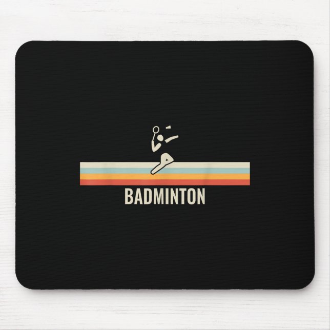 Setback Game Shuttle Sport Badminton Racket For Me Mouse Mat (Front)