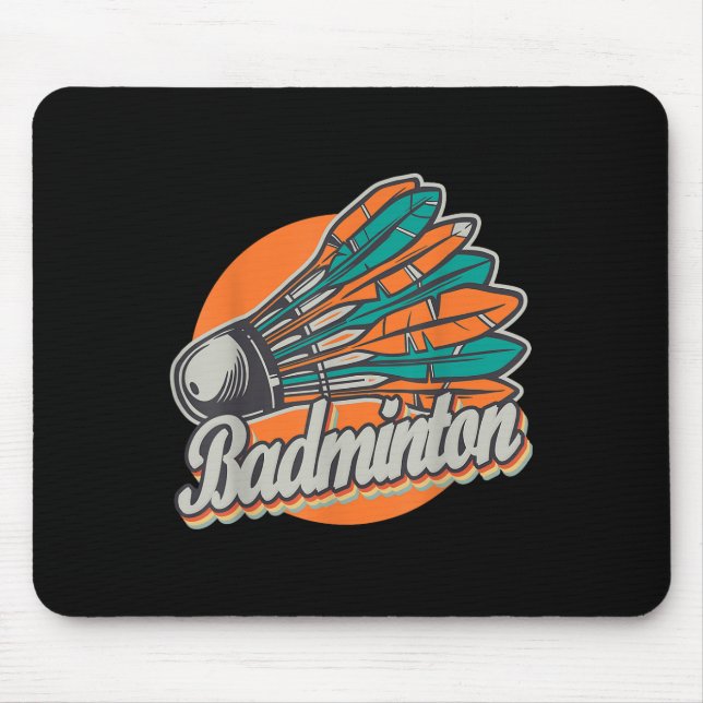 Setback Game Shuttle Sport Badminton Racket For Me Mouse Mat (Front)