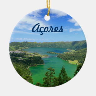 Sete Cidades - Azores Ceramic Tree Decoration