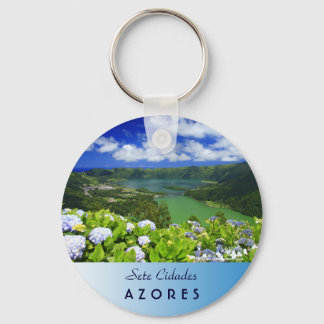 Sete Cidades, Azores Key Ring