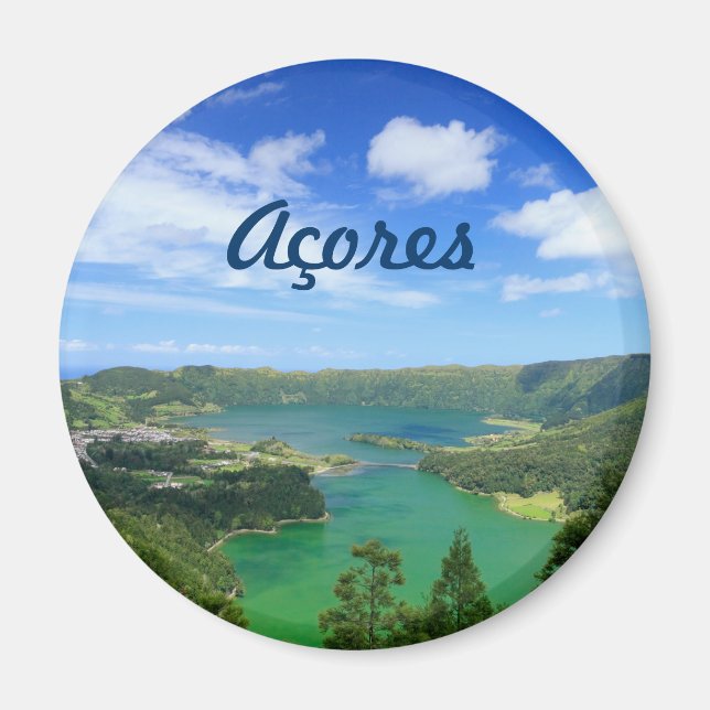 Sete Cidades - Azores Magnet (Front)